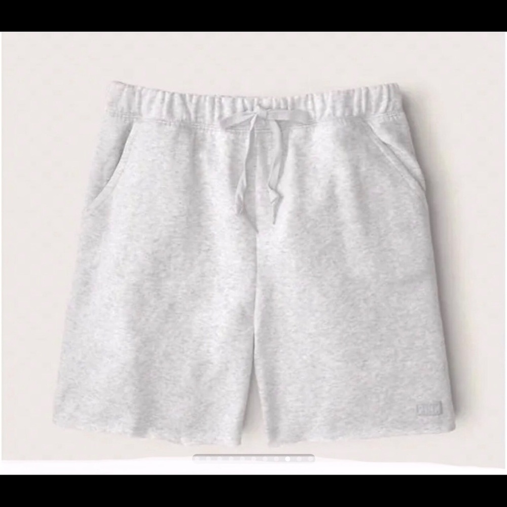 💗SOLD💗 VS PINK Dad Shorts Gray Size XL Excellent Condition
